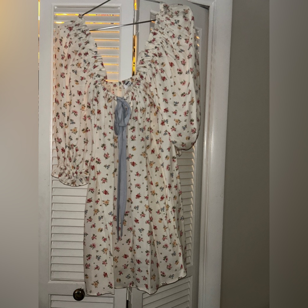 Rumored Darling Mini Dress in Country Bloom